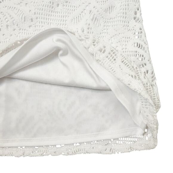 🆕 Lilly Pulitzer Foley Dress Womens Size XS Resort White Knit Lace Beachy NWT - Picture 6 of 16
